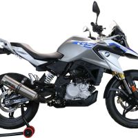 Escape compatible con Bmw G 310 Gs 2022-2024, M3 Inox , Escape completo, no legal para países de la UE, con db killer extraíble 