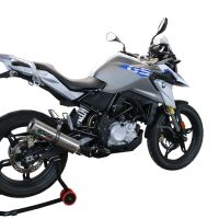 Escape compatible con Bmw G 310 Gs 2022-2024, M3 Inox , Escape completo, no legal para países de la UE, con db killer extraíble 