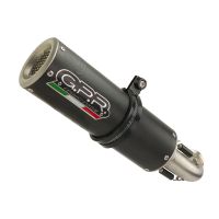 Escape compatible con Benelli Bn 125 2018-2020, M3 Black Titanium, Escape completo, no legal para países de la UE, con db killer extraíble 