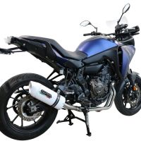Escape compatible con Yamaha Tracer 7 2021-2024, Albus Ceramic, Escape completo, no legal para países de la UE, con db killer extraíble 