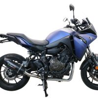 Escape compatible con Yamaha Tracer 700 GT 2019-2020, Furore Nero, Escape completo, no legal para países de la UE, con db killer extraíble 