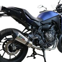 Escape compatible con Yamaha Tracer 700 2016-2019, Gpe Ann. titanium, Escape completo, no legal para países de la UE, con db killer extraíble 