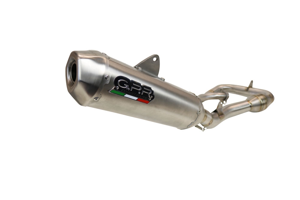 Escape compatible con Ktm 500 XW-F 2024-2024, Pentacross FULL Titanium, Escape completo racing, incluyendo colector y db killer desmontable, sin homologación 