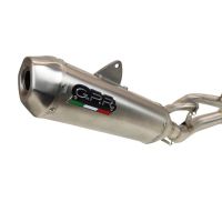 Escape compatible con Ktm XC-F 450 2016-2018, Pentacross FULL Titanium, Escape completo racing, incluyendo colector y db killer desmontable, sin homologación 