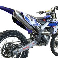 Escape compatible con Yamaha YZ 250 FX 2020-2025, Pentacross FULL Titanium, Escape completo racing, incluyendo colector y db killer desmontable, sin homologación 