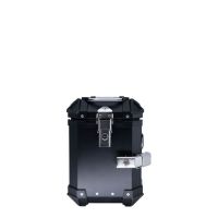 GPR TECH Par de maletas laterales en aluminio sin rack específico, color negro  Capacidad 38 LT. + 38 LT. Capacidad 38 LT. + 38 LT.