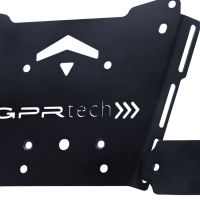 Baúl GPR TECH compatible con  Bmw R 1250 Rt 2019/2020 e4 Baúl Alpi-Tech en aluminio, color negro con placa específica incluida Capacidad Litros 55