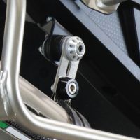 Escape compatible con Aprilia Tuareg 660 2021-2024, GP Evo4 Titanium, Escape legal, homologado, silenciador con db killer desmontable y tubo de conexión específico 