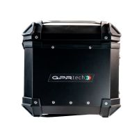 Baúl GPR TECH compatible con  Benelli Trk 125 2019/2023 Baúl Alpi-Tech en aluminio, color negro con placa específica incluida Capacidad Litros 35