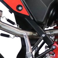Escape compatible con Beta RR 125 4T Enduro 2021-2024, Albus Evo4, Escape homologaedo, legal para mercados fuera de la UE, incluido tubo de enlace y db killer extraíble 