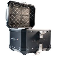 GPR TECH BAUL ALPI-TECH 26 LT. NEGRO Baúl superior en aluminio, respaldo blando incluido, color negro con placa universal incluida Capacidad Litros 26