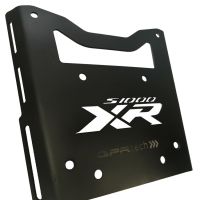 GPR TECH compatible con  Bmw S 1000 XR - M 2020/2024 e5 Placa de fijación específica Top Case ALPITECH 55 LT compatible con portaequipajes original, fabricada en acero inoxidable con 4 puntos de anclaje