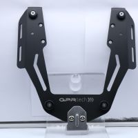 GPR TECH compatible con  Bmw F 650 Gs 2004/2013 Baúl Alpi-Tech en aluminio, color negro con placa específica incluida Capacidad Litros 55