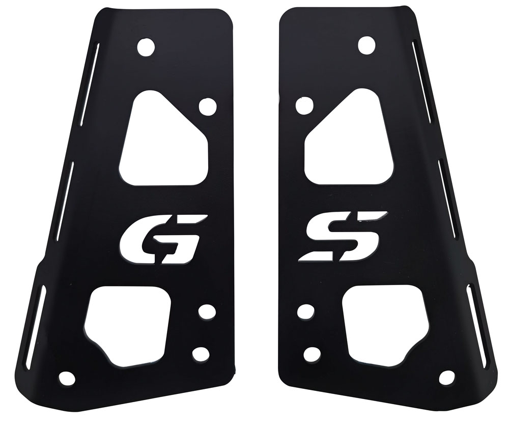 Baúl GPR TECH compatible con  Bmw F 750 Gs 2021/2024 e5 Baúl Alpi-Tech en aluminio, color negro con placa específica incluida Capacidad Litros 35