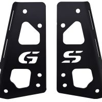 Baúl GPR TECH compatible con  Bmw F 750 Gs 2021/2024 e5 Baúl Alpi-Tech en aluminio, color negro con placa específica incluida Capacidad Litros 35