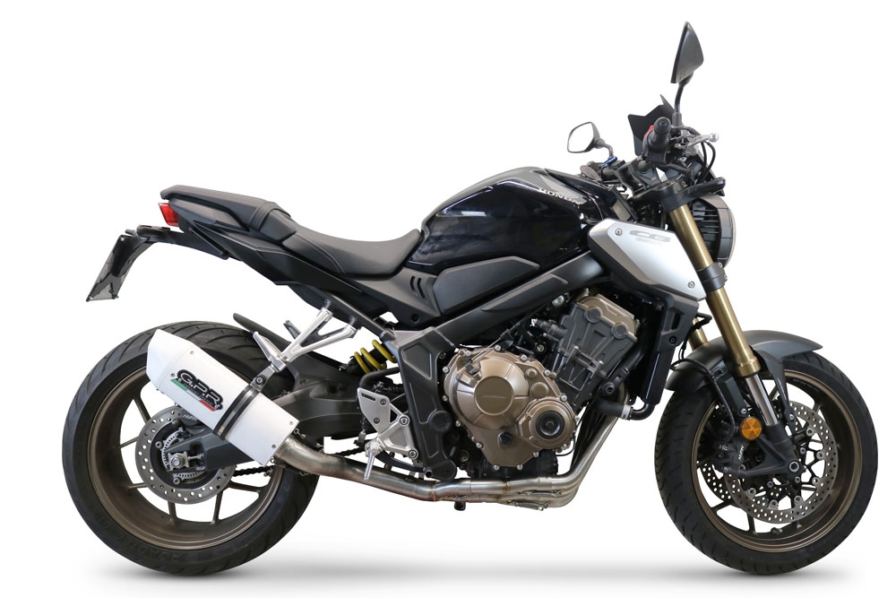 Escape compatible con Honda Cbr 650 F 2017-2018, Albus Evo4, Escape completo, no legal para países de la UE, con db killer extraíble 