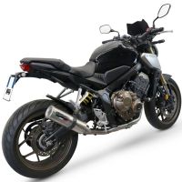 Escape compatible con Honda Cbr 650 F 2017-2018, M3 Inox , Escape completo, no legal para países de la UE, con db killer extraíble 