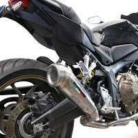 Escape compatible con Honda Cb 650 F 2019-2022, Powercone Evo, Escape completo, no legal para países de la UE, con db killer extraíble 