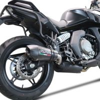 Escape compatible con Cf Moto 650 Gt 2022-2024, GP Evo4 Poppy, Escape legal, homologado, silenciador con db killer desmontable y tubo de conexión específico 
