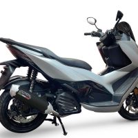 GPR escape compatible con  Zontes E 125 2023-2024, Pentascooter, Escape completo homologado y legal,con catalizador incluido db killer extraíble 