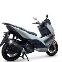 GPR escape compatible con  Zontes E 125 2023-2024, Pentascooter, Escape completo homologado y legal,con catalizador incluido db killer extraíble 