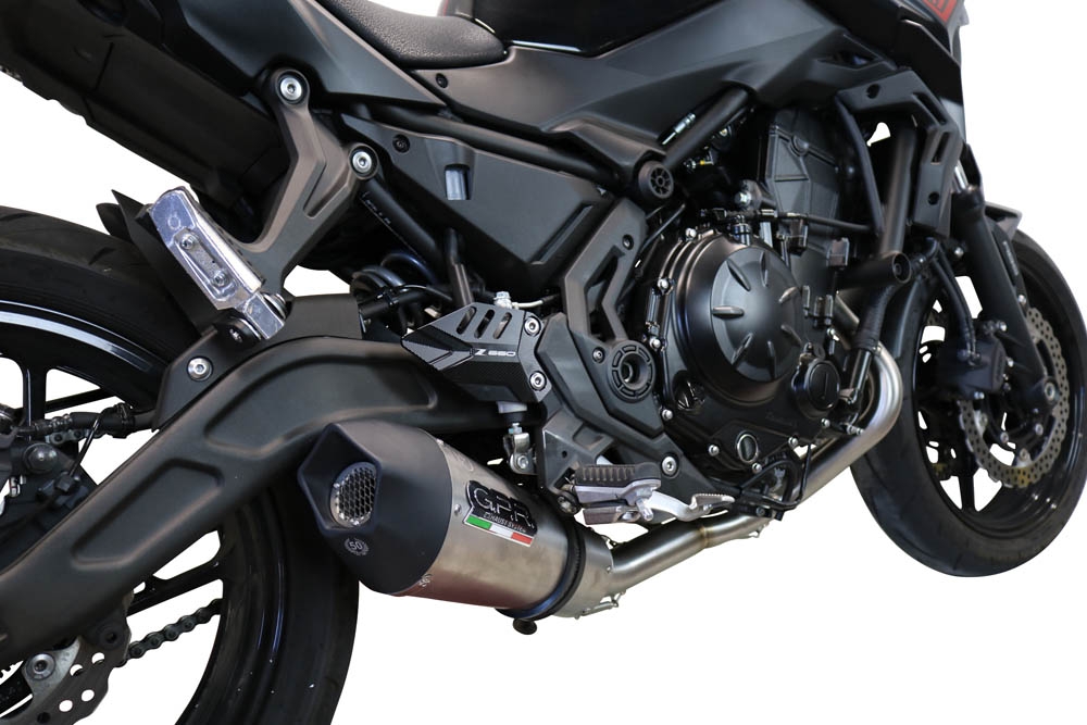 Escape compatible con Yamaha Mt-07 2017-2020, Gpe Ann. Titanium, Escape completo, no legal para países de la UE, con db killer extraíble 
