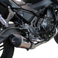 Escape compatible con Yamaha Mt-07 2017-2020, Gpe Ann. Titanium, Escape completo, no legal para países de la UE, con db killer extraíble 