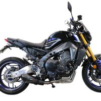 Escape compatible con Yamaha Mt-09 2021-2024, Gpe Ann. Poppy, Escape completo, no legal para países de la UE, con db killer extraíble 