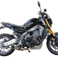 Escape compatible con Yamaha Mt-09 2014-2020, Gpe Ann. titanium, Escape completo racing, incluyendo colector y db killer desmontable, sin homologación 