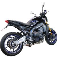 Escape compatible con Yamaha Mt-09 2021-2024, M3 Inox , Escape completo, no legal para países de la UE, con db killer extraíble 