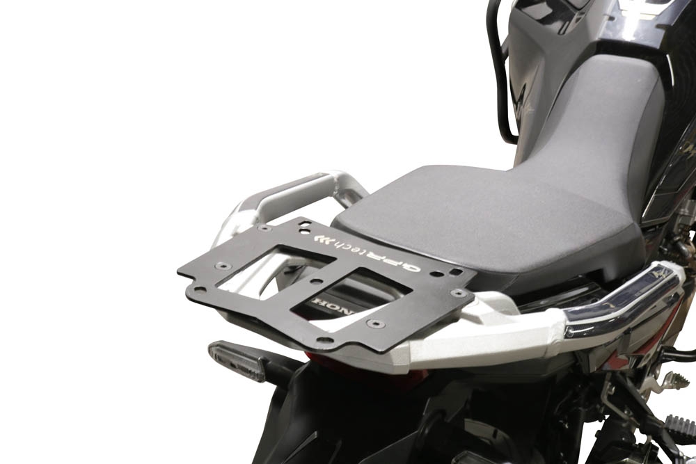 Baúl GPR TECH compatible con  Honda Crf 1100 L Africa Twin 2020/2024 e5 Baúl Alpi-Tech en aluminio, color negro con placa específica incluida Capacidad Litros 55