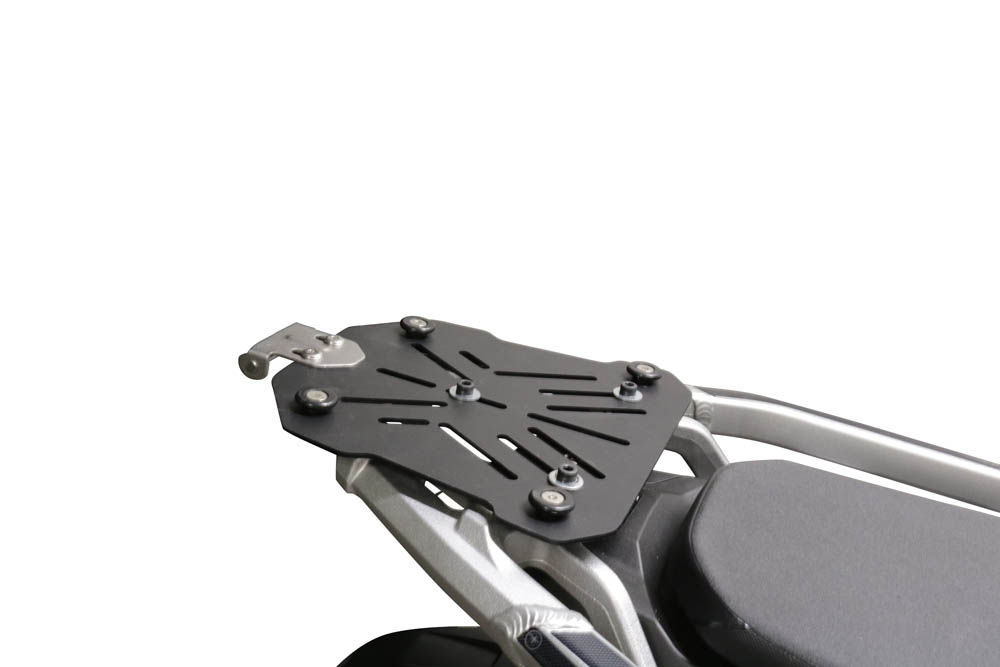 Baúl GPR TECH compatible con  Honda Crf 1100 L Africa Twin 2020/2024 e5 Baúl Alpi-Tech en aluminio, color negro con placa específica incluida Capacidad Litros 55