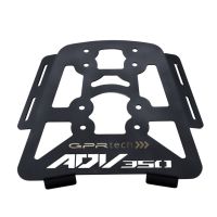 Baúl GPR TECH compatible con  Honda Forza 300 2018/2023 Baúl Alpi-Tech en aluminio, color negro con placa específica incluida Capacidad Litros 45