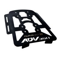 Baúl GPR TECH compatible con  Honda Forza 300 2018/2023 Baúl Alpi-Tech en aluminio, color negro con placa específica incluida Capacidad Litros 45