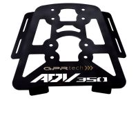 Baúl GPR TECH compatible con  Honda Forza 300 2018/2023 Baúl Alpi-Tech en aluminio, color negro con placa específica incluida Capacidad Litros 45