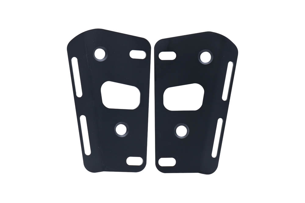 GPR TECH compatible con  Honda VFR1200X Crosstourer 1200 2017/2020 e4 Baúl Alpi-Tech en aluminio, color negro con placa específica incluida Capacidad Litros 45
