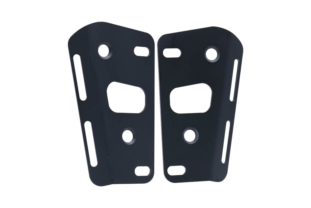 GPR TECH compatible con  Honda VFR1200X Crosstourer 1200 2017/2020 e4 Baúl Alpi-Tech en aluminio, color negro con placa específica incluida Capacidad Litros 45