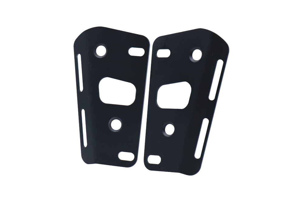 GPR TECH compatible con  Honda VFR1200X Crosstourer 1200 2017/2020 e4 Baúl Alpi-Tech en aluminio, color negro con placa específica incluida Capacidad Litros 45