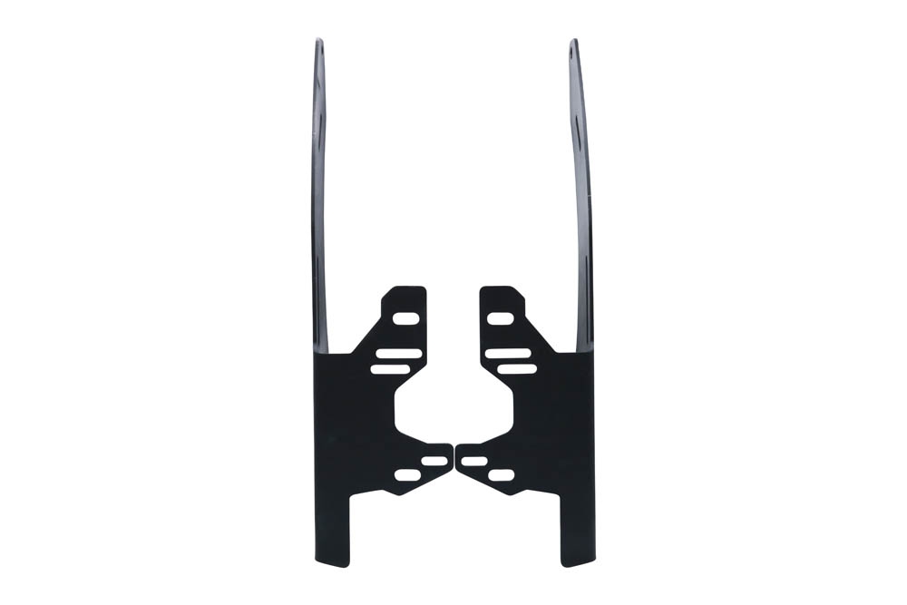 Baúl GPR TECH compatible con  Honda Crf 300 L / Rally 2021/2024 e5 Baúl Alpi-Tech en aluminio color plata, incluye portaequipajes específico de aluminio y placa especifica de acero. Capacidad Litros 26