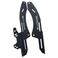 Baúl GPR TECH compatible con  Honda Crf 300 L / Rally 2021/2024 e5 Baúl Alpi-Tech en aluminio color plata, incluye portaequipajes específico de aluminio y placa especifica de acero. Capacidad Litros 26
