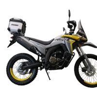 Baúl GPR TECH compatible con  Voge 300Rally 2022/2024 e5 Baúl Alpi-Tech en aluminio color plata con placa específica incluida Capacidad Litros 26