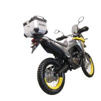 Baúl GPR TECH compatible con  Voge 300Rally 2022/2024 e5 Baúl Alpi-Tech en aluminio color plata con placa específica incluida Capacidad Litros 26