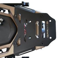 Baúl GPR TECH compatible con  Zontes 350 T1 ADV 2022/2024 e5 Baúl Alpi-Tech en aluminio, color negro con placa específica incluida Capacidad Litros 45