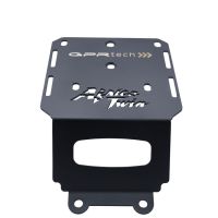 GPR TECH compatible con  Honda Crf 1000 L Africa Twin Adventure Sport 2018/2020 e4 Placa de fijación específica Top Case ALPITECH 55 LT compatible con portaequipajes original, fabricada en acero inoxidable con 4 puntos de anclaje