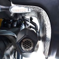 Escape compatible con Ducati Multistrada V4 - S 2022-2024, GP Evo4 Poppy, Escape legal, homologado, silenciador con db killer desmontable y tubo de conexión específico 