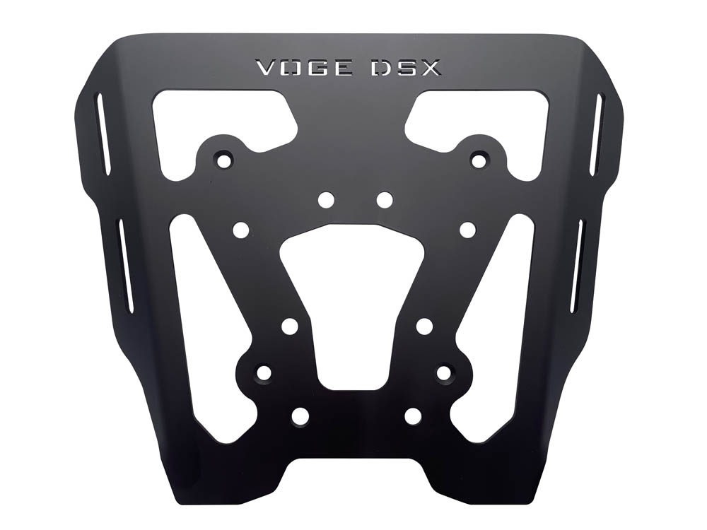 GPR TECH compatible con  Voge 900DSX 2024/2025 e5 Baúl Alpi-Tech en aluminio, color negro con placa específica incluida Capacidad Litros 45