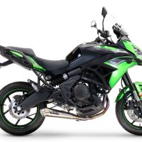 GPR escape compatible con  Kawasaki Versys 650 2021-2022, Powercone Evo, Escape completo racing, incluyendo colector y db killer desmontable, sin homologación 