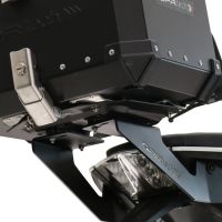 Baúl GPR TECH compatible con  Ktm Duke 250 2021/2023 e4 Baúl Alpi-Tech en aluminio color plata, incluye portaequipajes específico de aluminio y placa especifica de acero. Capacidad Litros 45