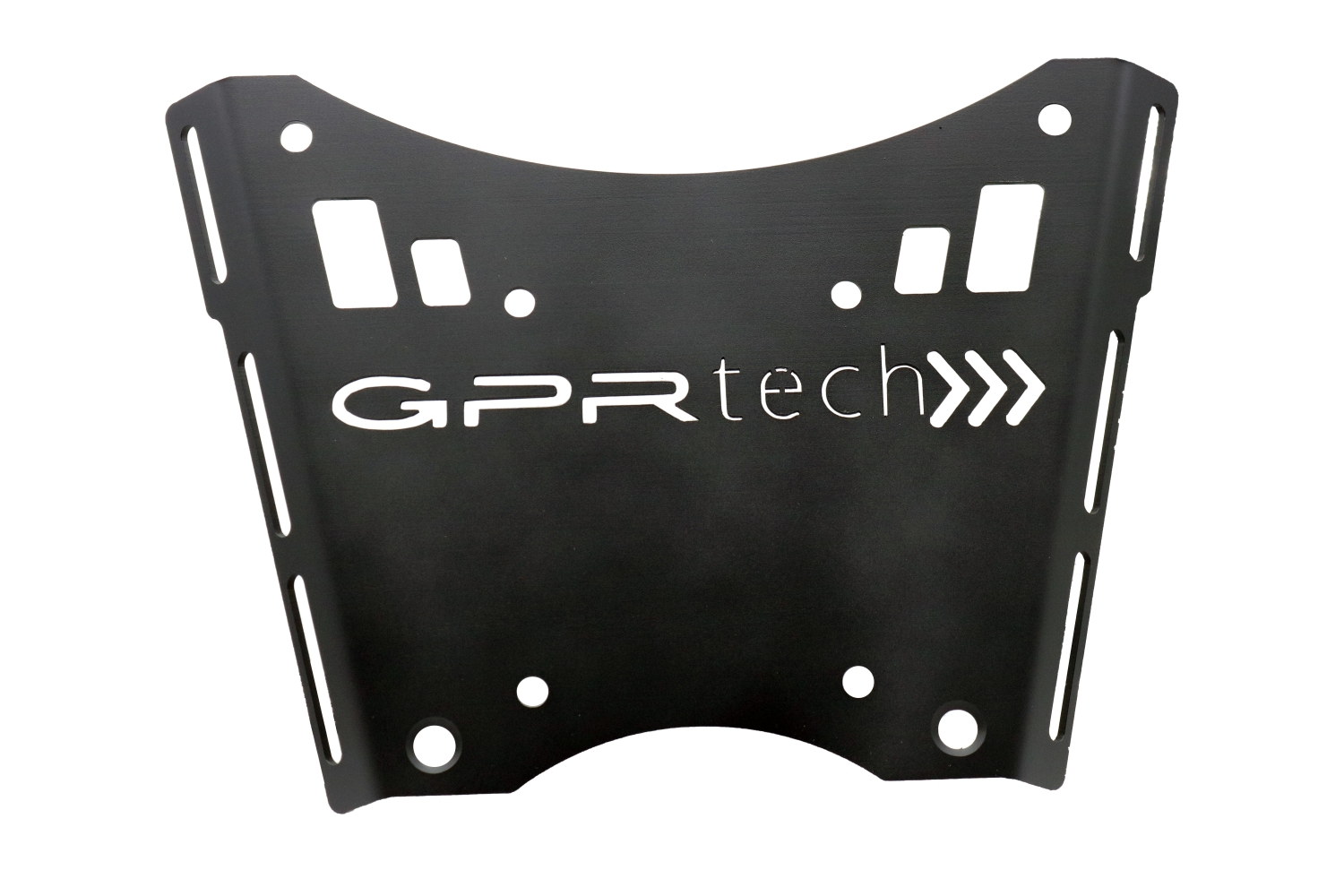 Baúl GPR TECH compatible con  Ktm Lc 8 Adventure 1190 2013 Baúl Alpi-Tech en aluminio, color negro con placa específica incluida Capacidad Litros 45