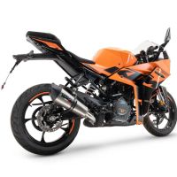 Escape compatible con Ktm Rc 390 2022-2024, M3 Inox , Escape legal, homologado, silenciador con db killer desmontable y tubo de conexión específico 